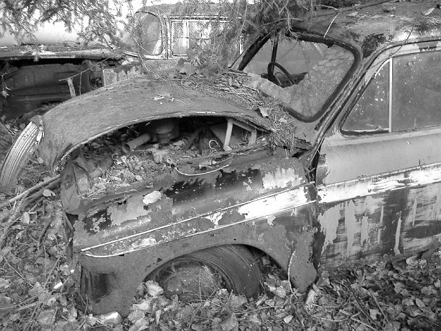 Autofriedhof - 090.JPG - Historischer Autofriedhof,    Gürbetal (CH)